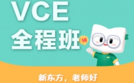 {温州新东方VCE全程班国际课程培训